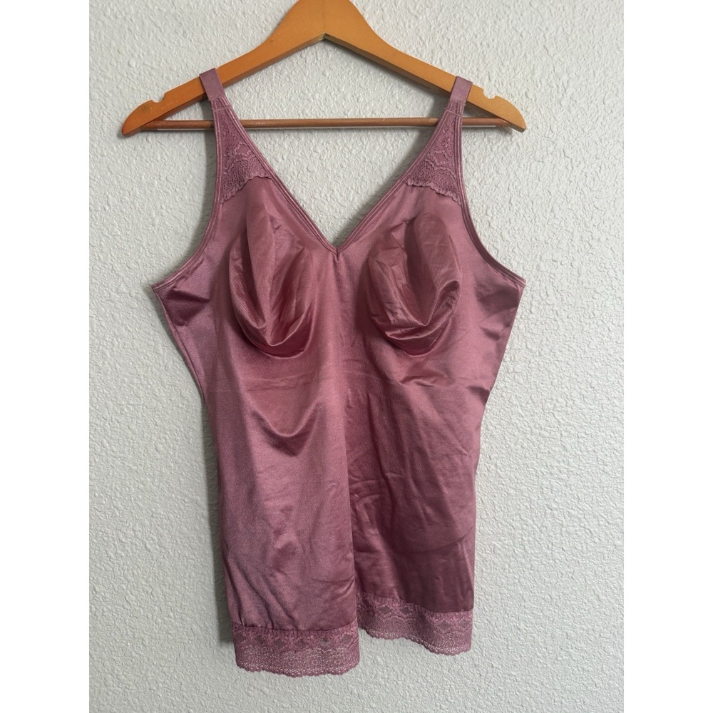Ruby Ribbon Pin-Up Cami Mauve Size 46 Shaping Tank Top Pinup SL3055